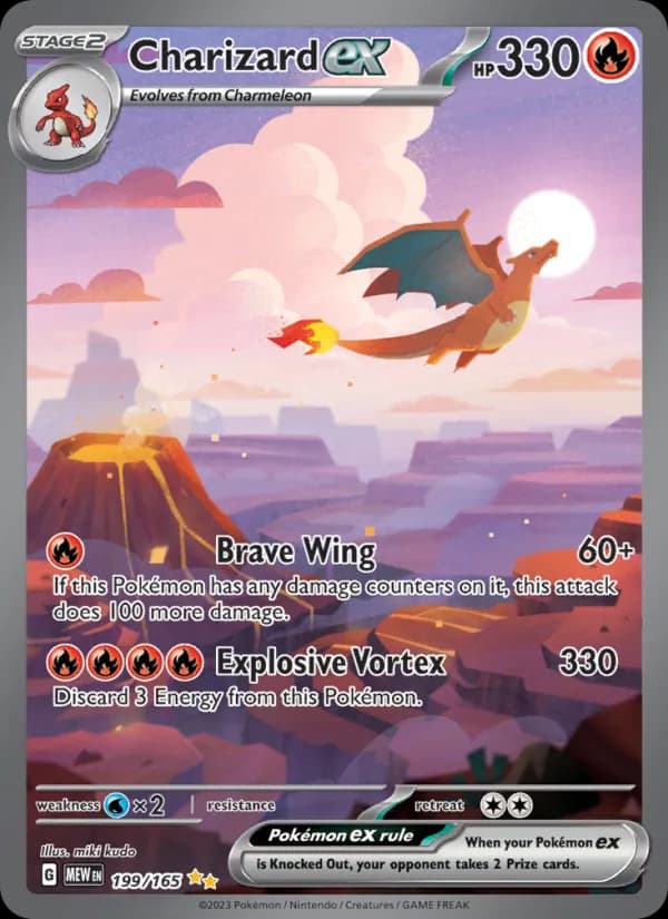 Charizard ex 199/165, 151