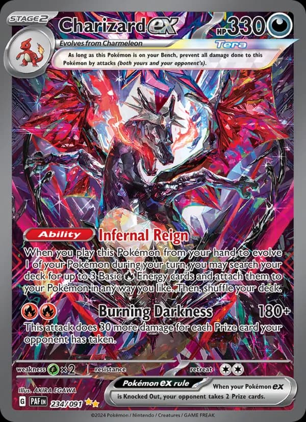 Charizard ex 234/91, Paldean Fates