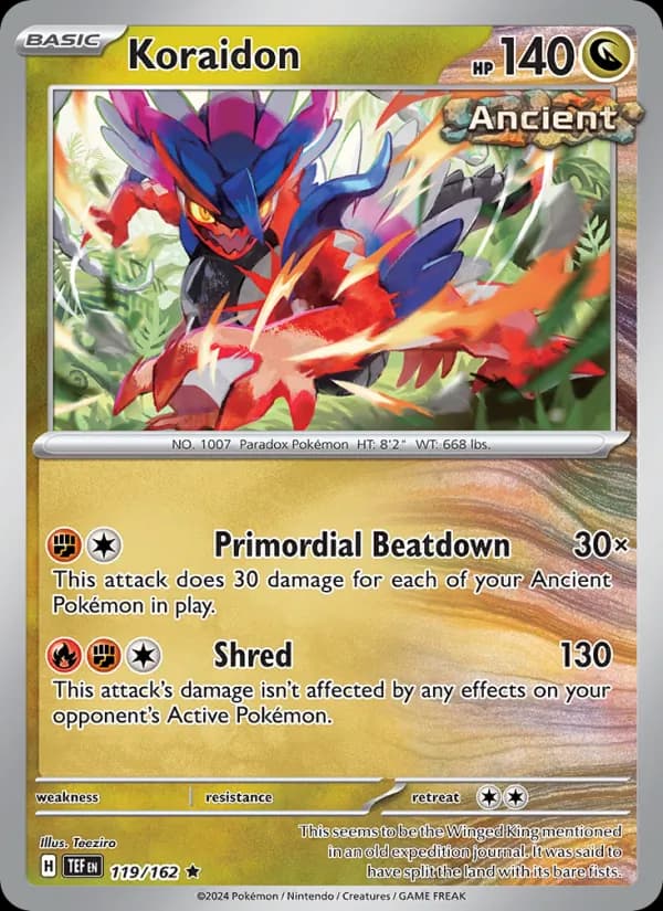 Koraidon 119/162