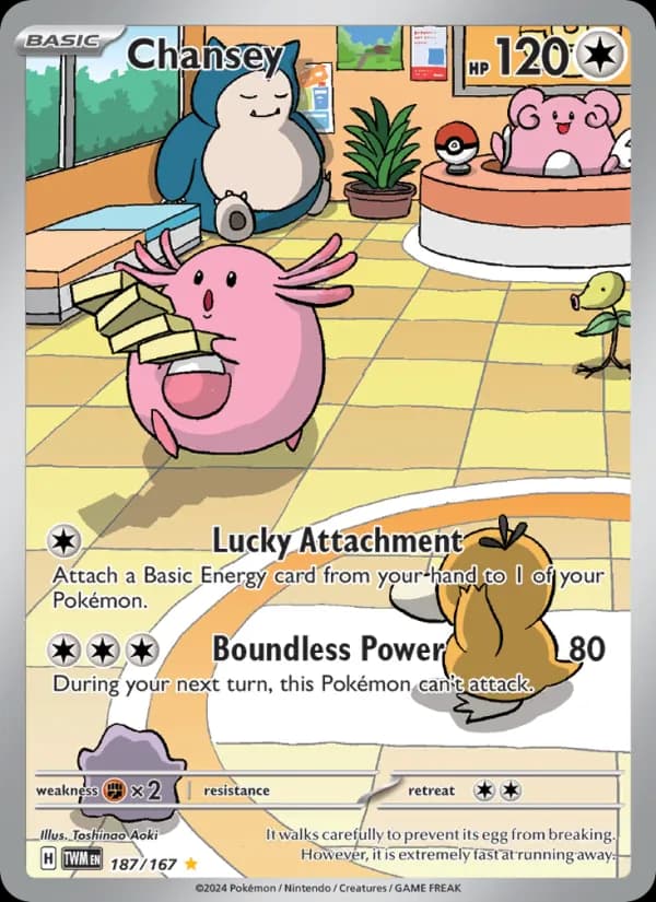 Chansey 187/167, Twilight Masquerade