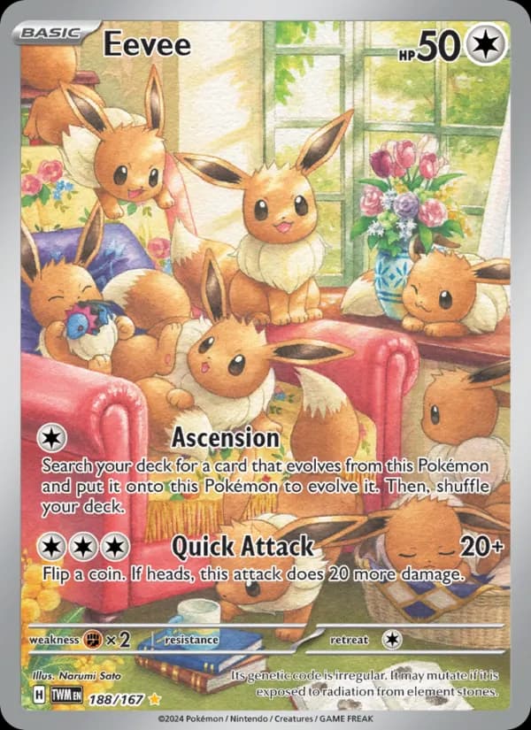 Eevee 188/167, Twilight Masquerade