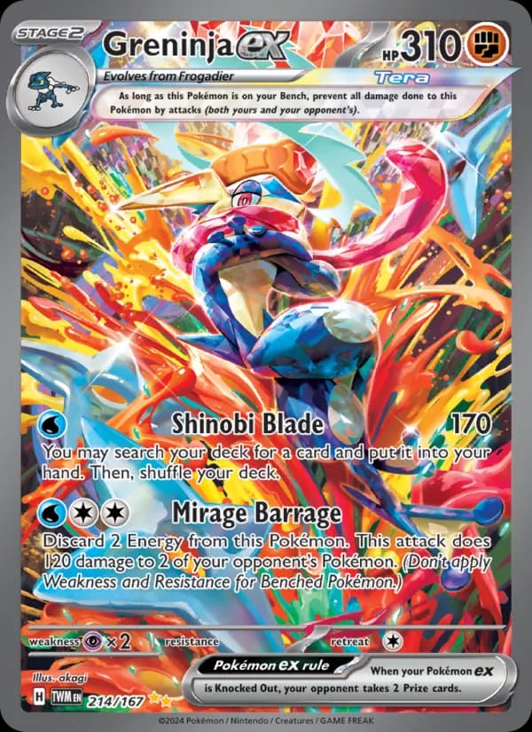 Greninja ex 214/167