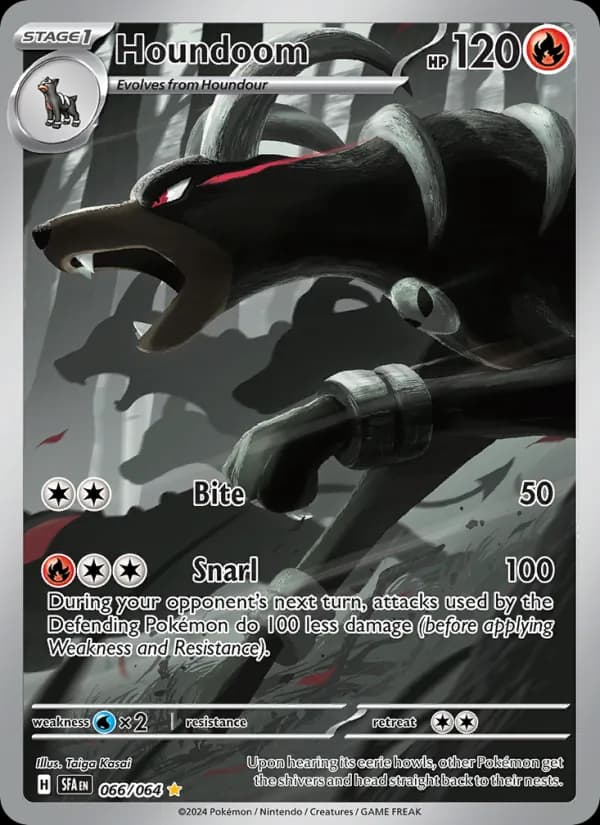 Houndoom 066/64, Shrouded Fable