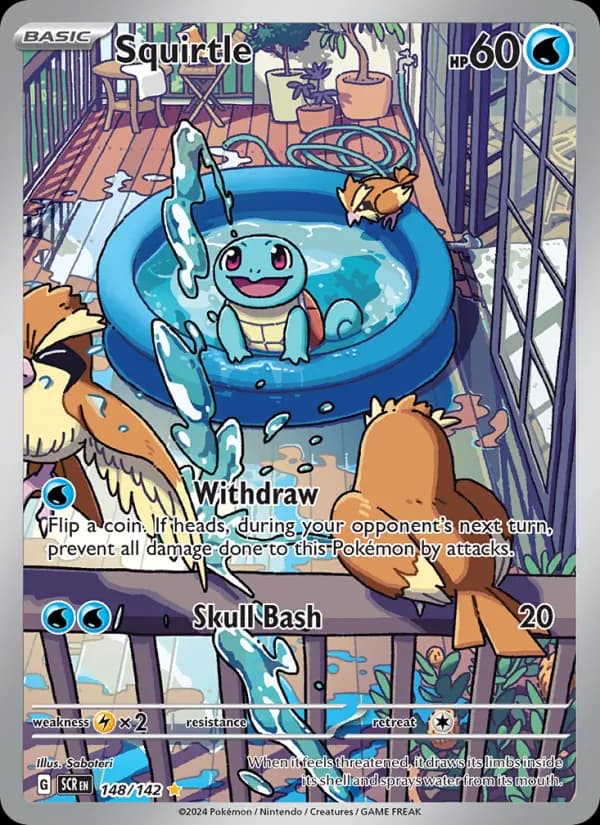 Squirtle 148/142, Stellar Crown