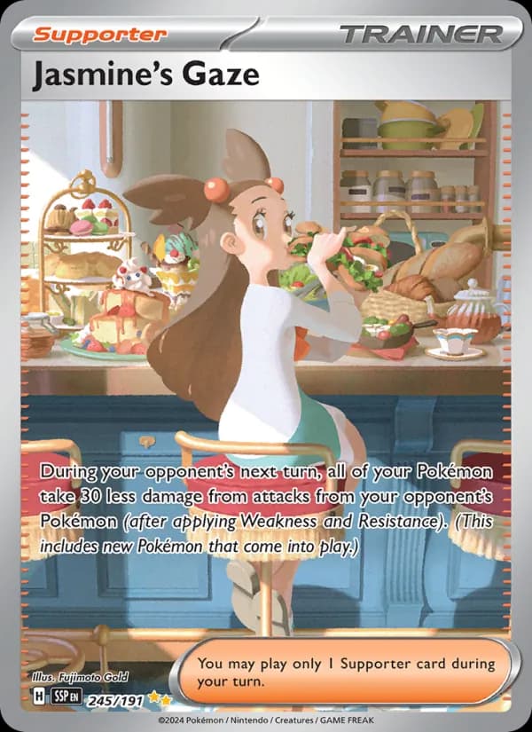 Jasmine's Gaze 245/191, Surging Sparks