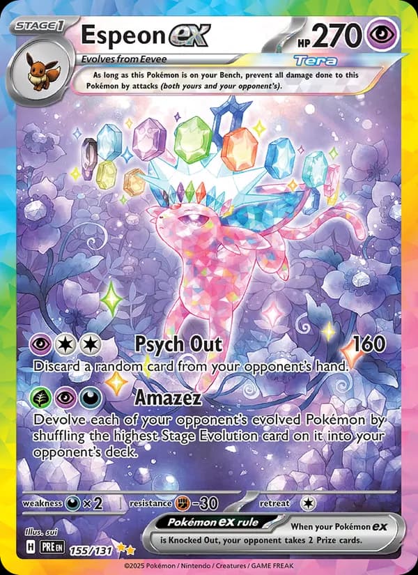 Espeon ex 155/131, Prismatic Evolutions