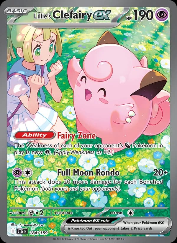 Lillie's Clefairy ex 184/159, Journey Together