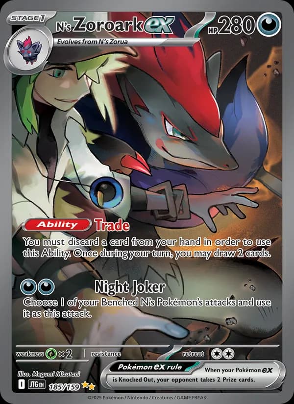 N's Zoroark ex 185/159, Journey Together