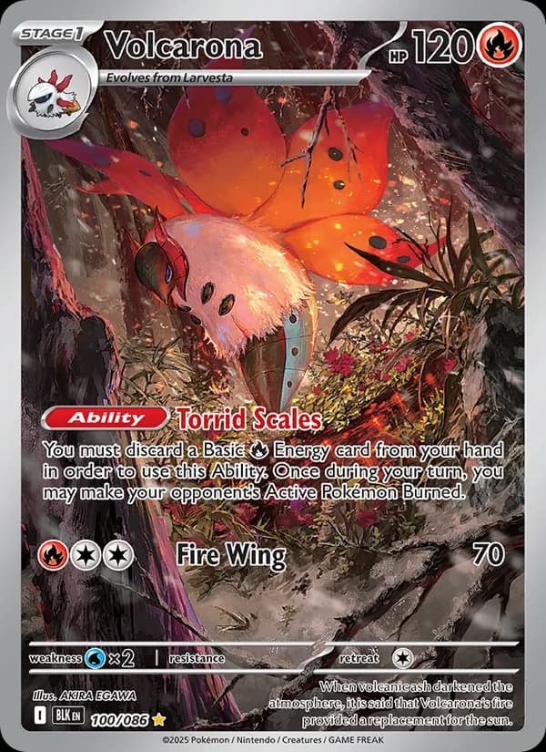 Volcarona 100/86, Black Bolt