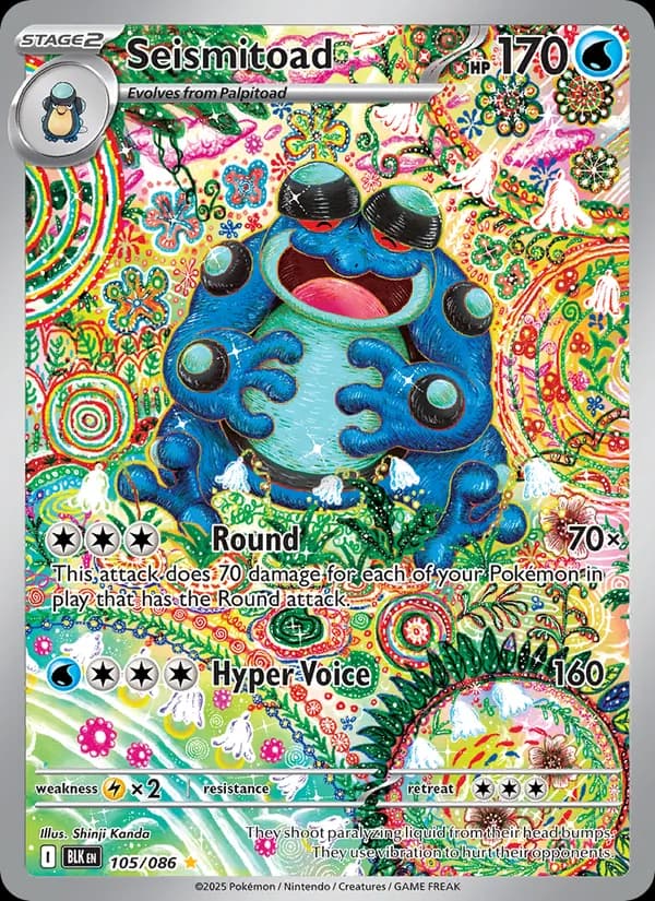 Seismitoad 105/86, Black Bolt