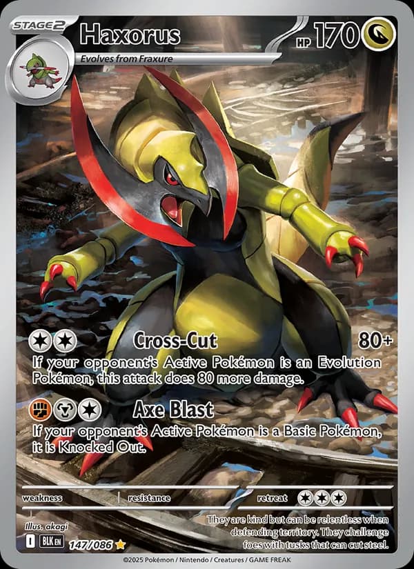 Haxorus 147/86, Black Bolt