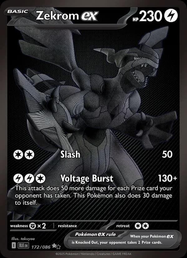 Zekrom ex 172/86, Black Bolt