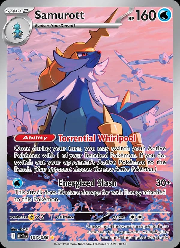 Samurott 107/86