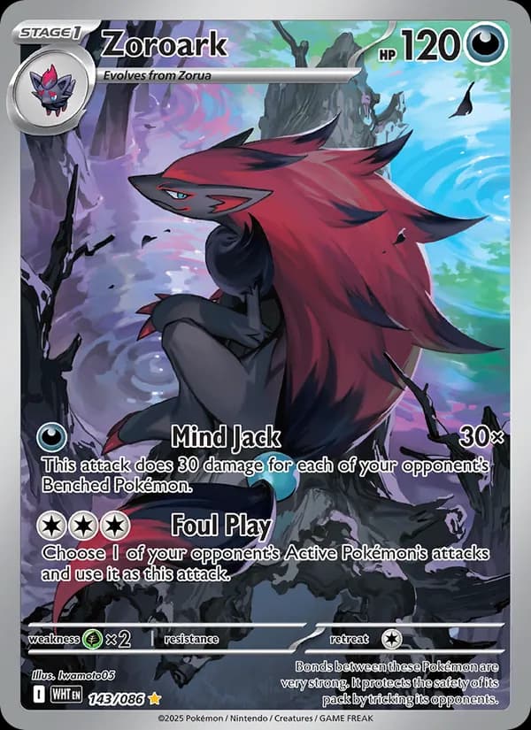 Zoroark 143/86, White Flare