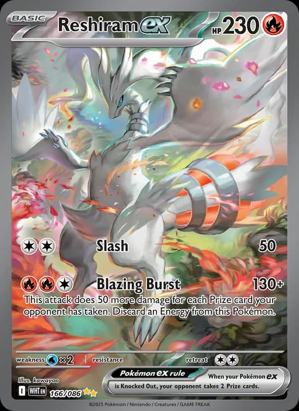 Reshiram ex 166/86