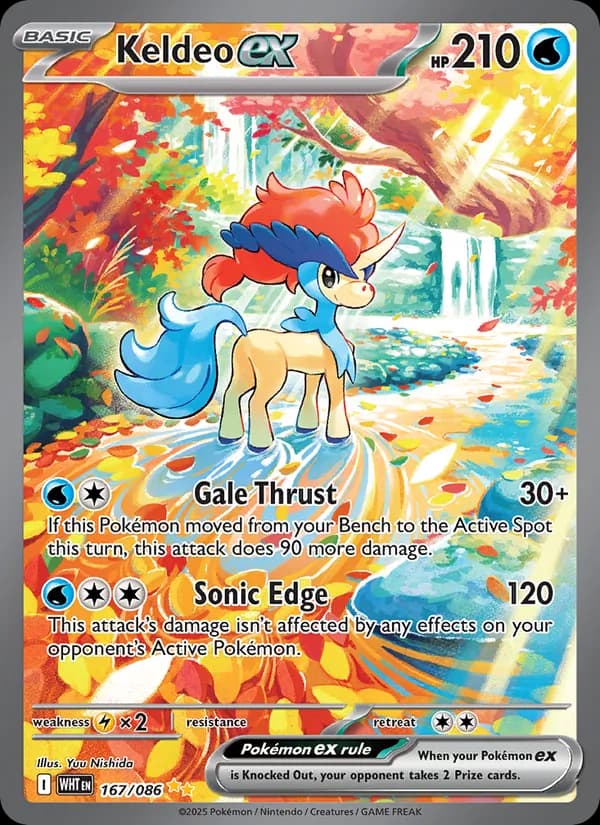Keldeo ex 167/86