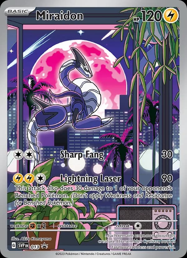 Miraidon 013/225, SVP Black Star Promos