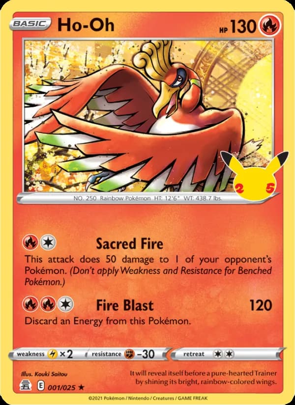 Ho-Oh 1/25