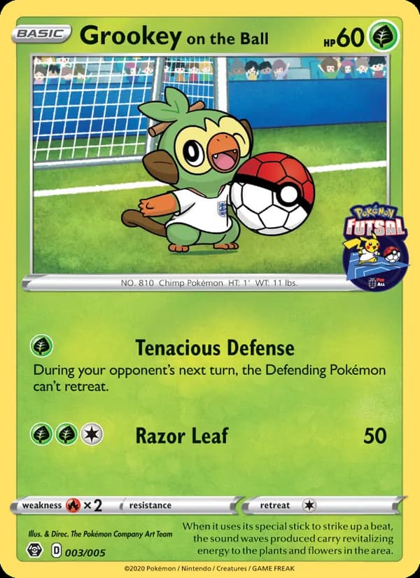 Grookey on the Ball 3/5