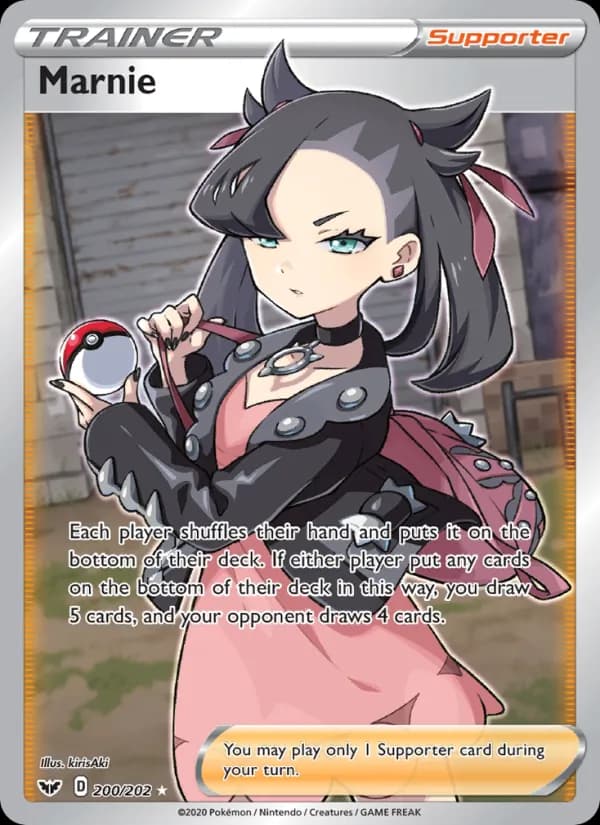 Marnie 200/202, Sword & Shield