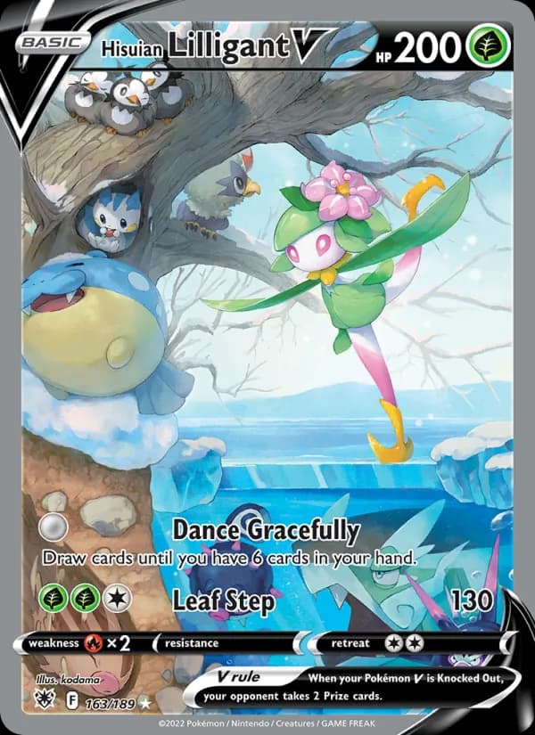 Hisuian Lilligant V 163/189