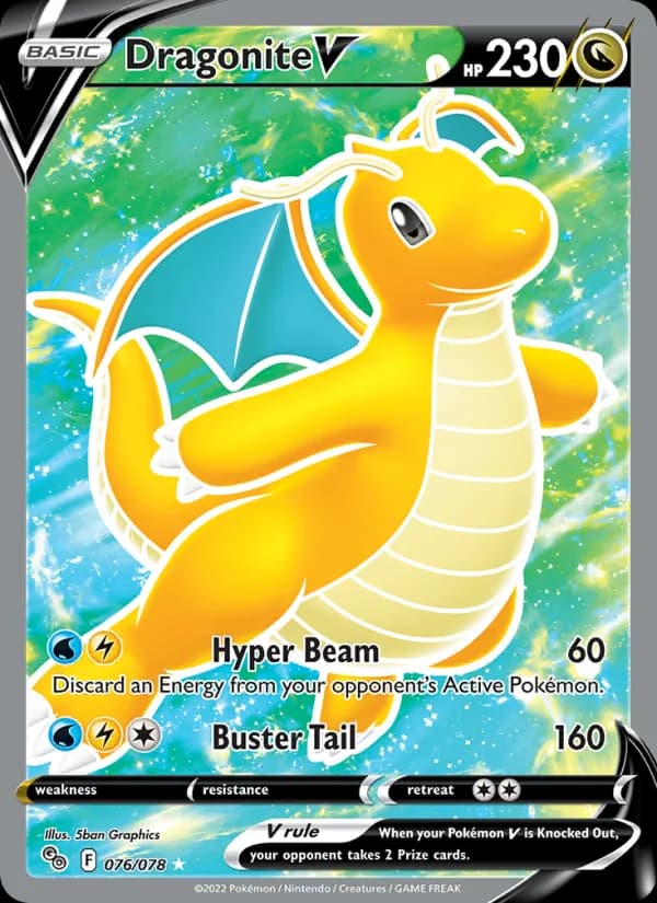 Dragonite V 076/78