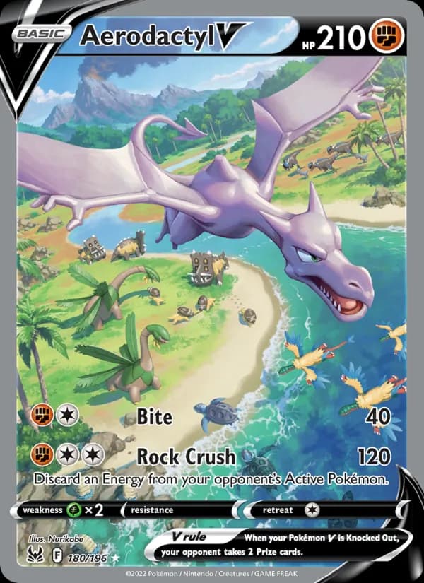 Aerodactyl V 180/196, Lost Origin