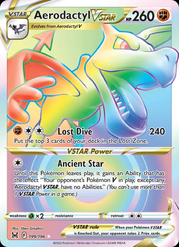 Aerodactyl VSTAR 199/196