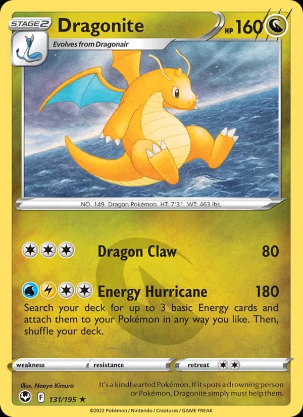 Dragonite 131/195, Silver Tempest