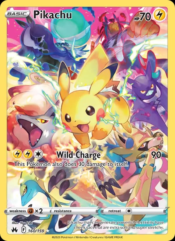 Pikachu 160/159, Crown Zenith