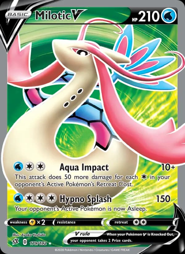 Milotic V 179/192, Rebel Clash