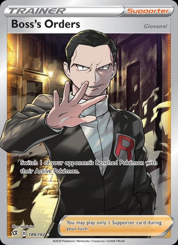 Boss's Orders (Giovanni) 189/192, Rebel Clash