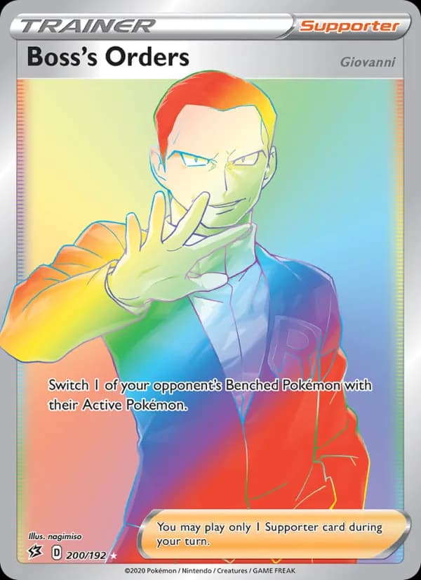 Boss's Orders (Giovanni) 200/192