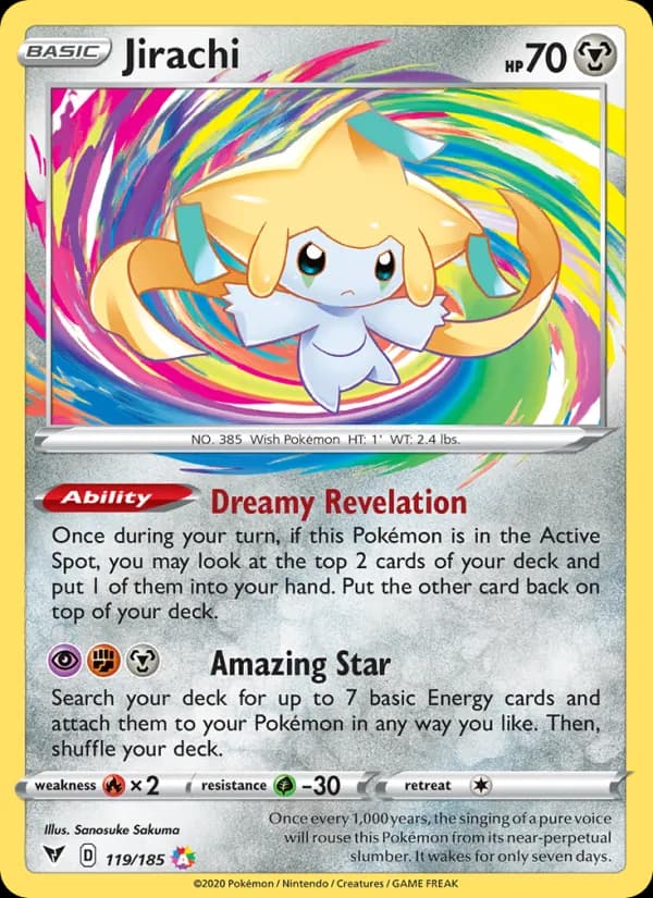 Jirachi 119/185, Vivid Voltage