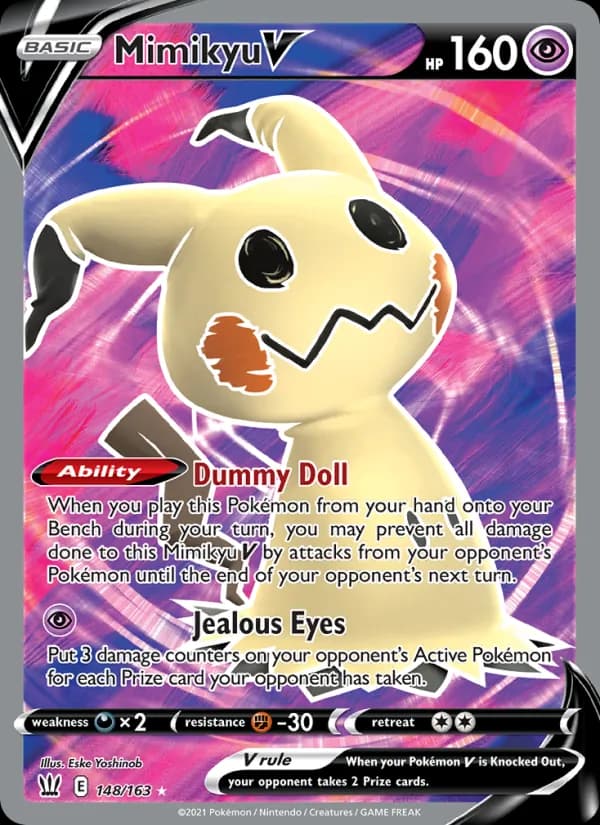 Mimikyu V 148/163, Battle Styles
