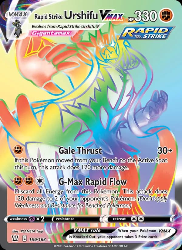 Rapid Strike Urshifu VMAX 169/163, Battle Styles