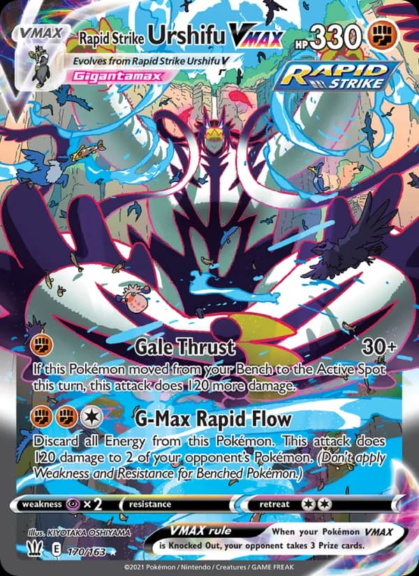 Rapid Strike Urshifu VMAX 170/163, Battle Styles