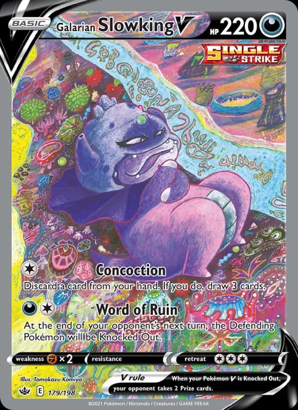 Galarian Slowking V 179/198