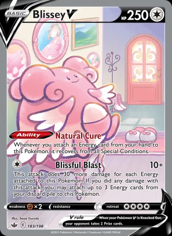 Blissey V 183/198, Chilling Reign