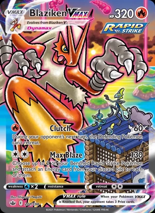 Blaziken VMAX 201/198