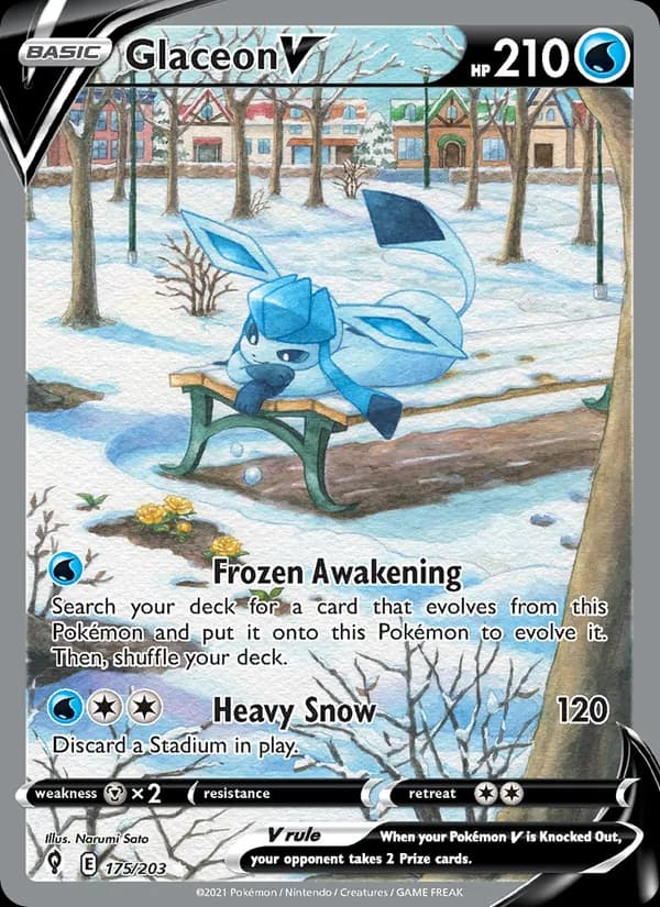 Glaceon V 175/203