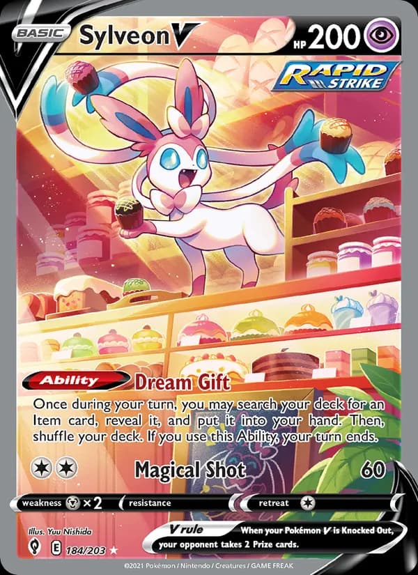 Sylveon V 184/203, Evolving Skies
