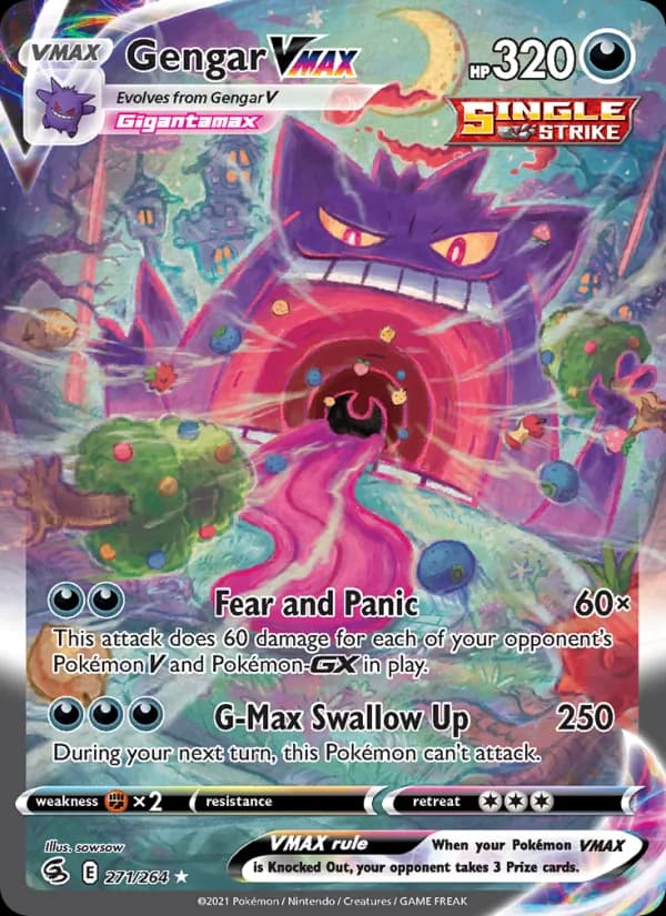 Gengar VMAX 271/264, Fusion Strike