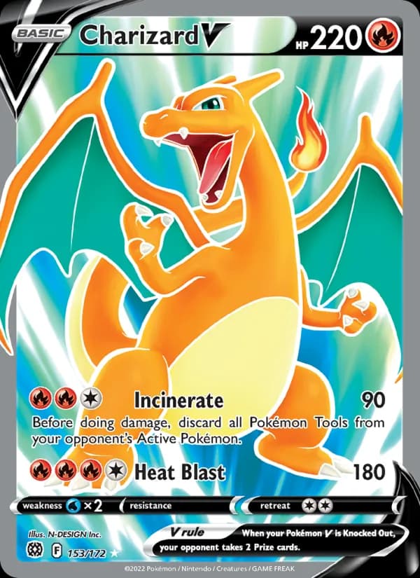 Charizard V 153/172, Brilliant Stars