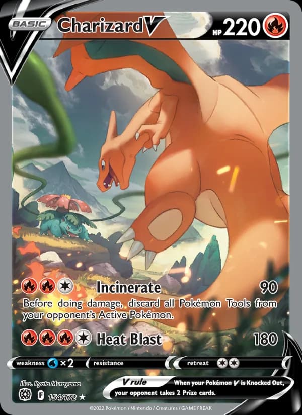 Charizard V 154/172, Brilliant Stars