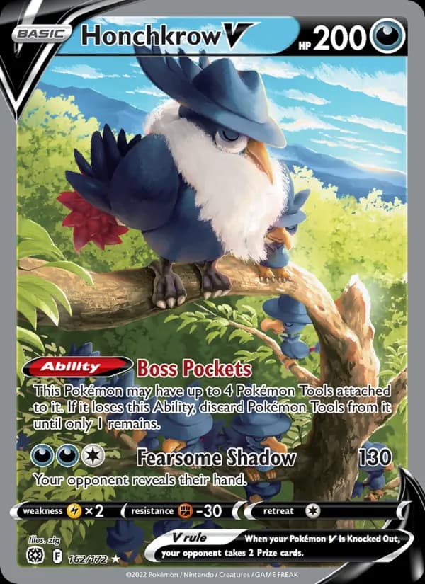 Honchkrow V 162/172, Brilliant Stars