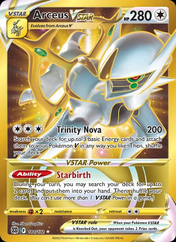 Arceus VSTAR 184/172