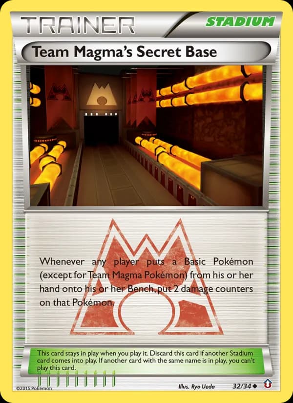 Team Magma's Secret Base 32/34