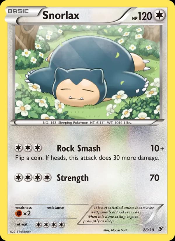 Snorlax 26/39