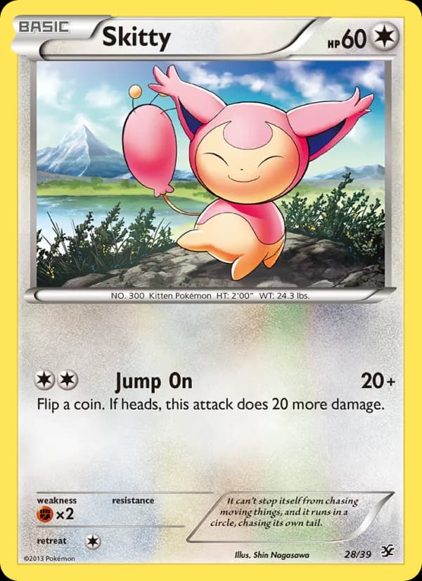 Skitty 28/39, Kalos Starter Set